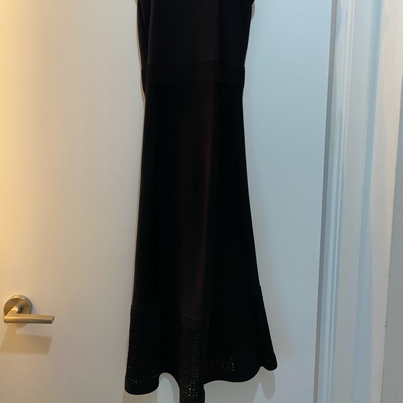 Black Fit and Flare Dress - Picture 2 of 3